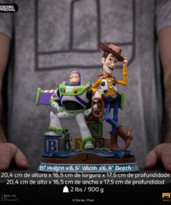 Alternative view of BUZZ & WOODY Toy Story Deluxe Art Scale 1/10 - Iron Studios