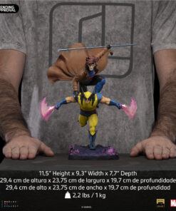 Alternative view of GAMBIT & WOLVERINE Deluxe Art Scale 1/10 - Iron Studios
