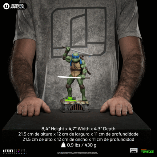 LEONARDO Art Scale 1/10 TMNT - Iron Studios - Image 2