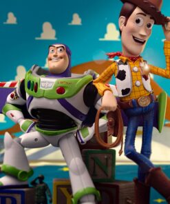 BUZZ & WOODY Toy Story Deluxe Art Scale 1/10 - Iron Studios