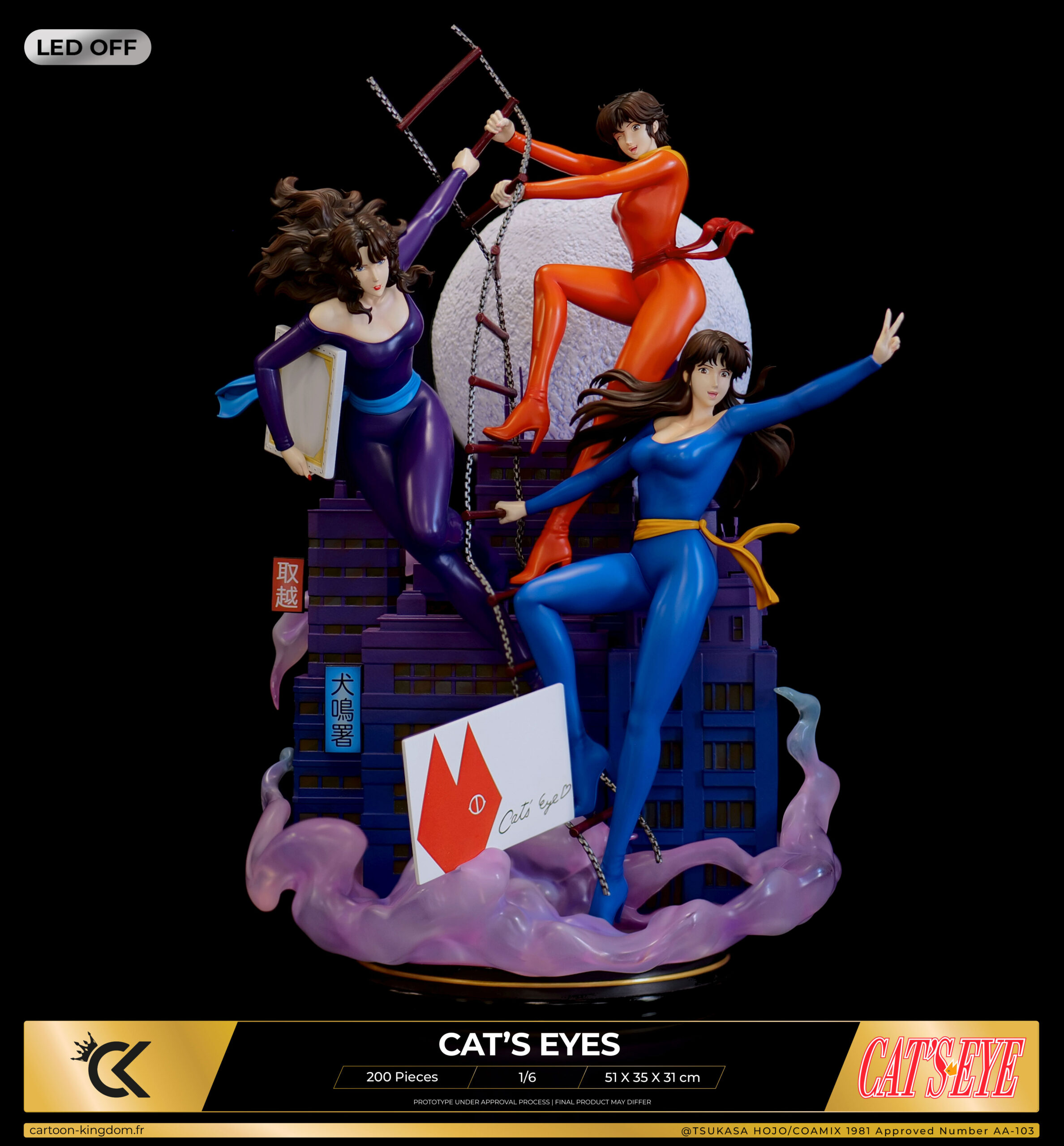 Cat's Eyes Diorama Limited Edition - Cartoon Kingdom - Image 19