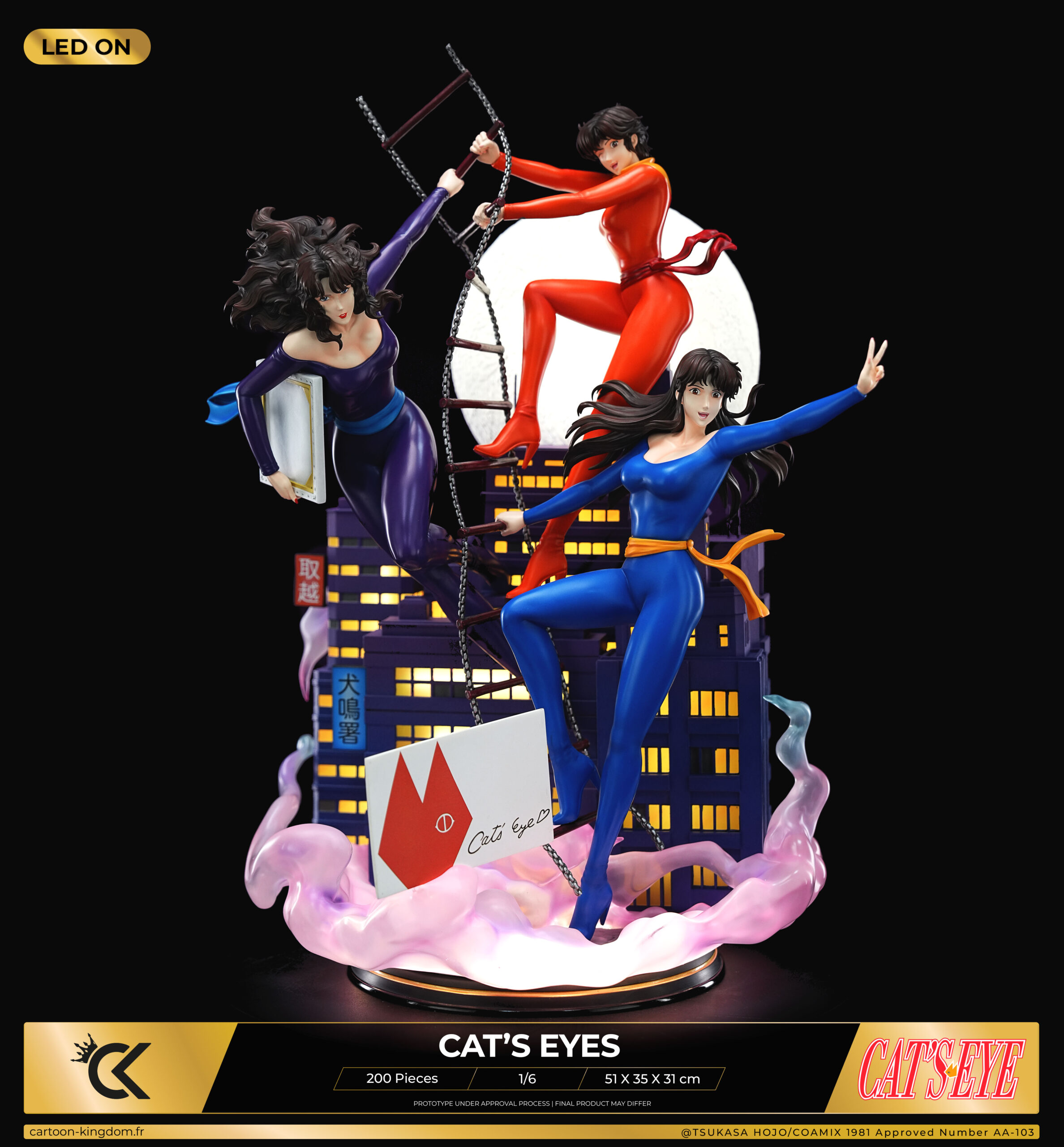 Cat's Eyes Diorama Limited Edition - Cartoon Kingdom - Image 18