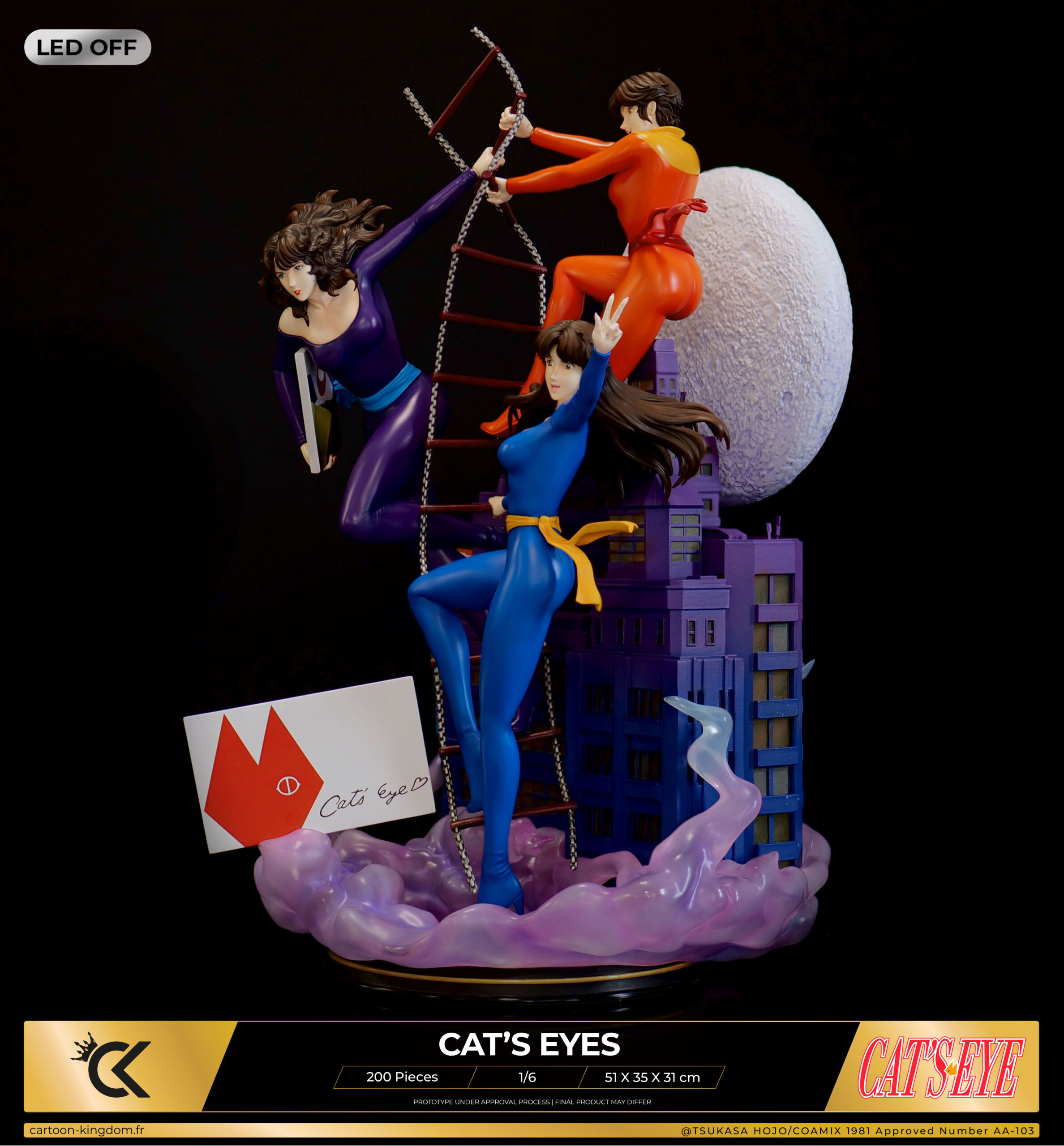 Cat's Eyes Diorama Limited Edition - Cartoon Kingdom - Image 17
