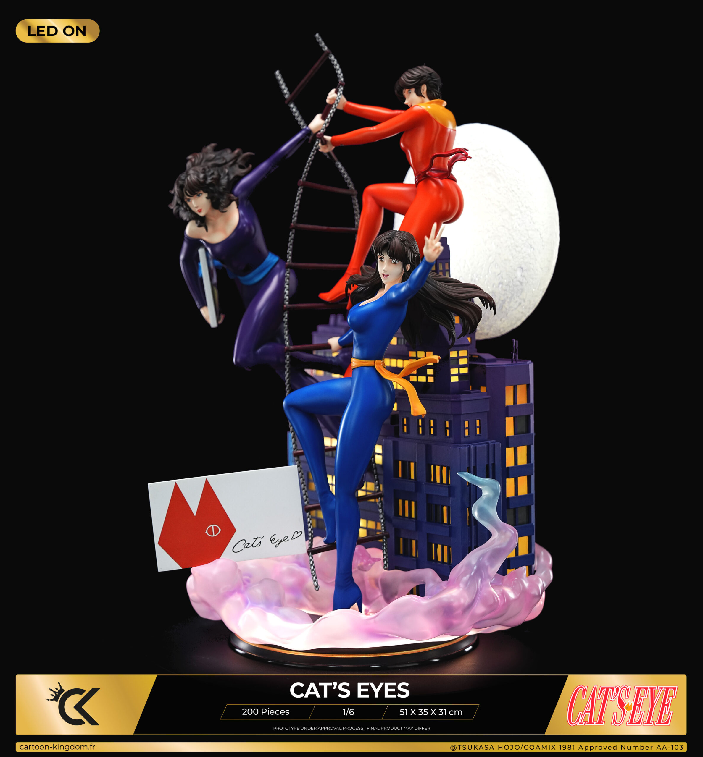 Cat's Eyes Diorama Limited Edition - Cartoon Kingdom - Image 16