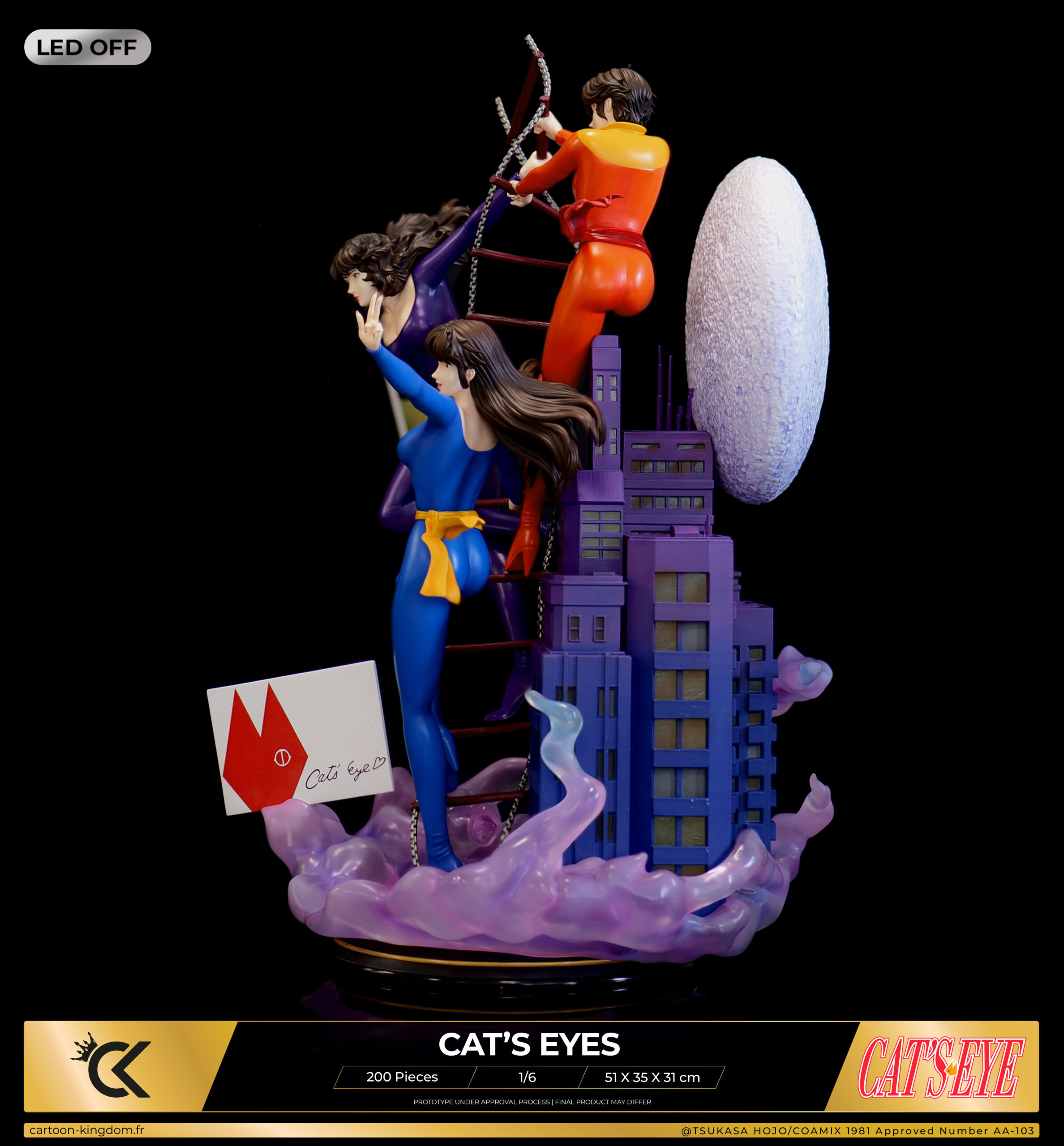 Cat's Eyes Diorama Limited Edition - Cartoon Kingdom - Image 12