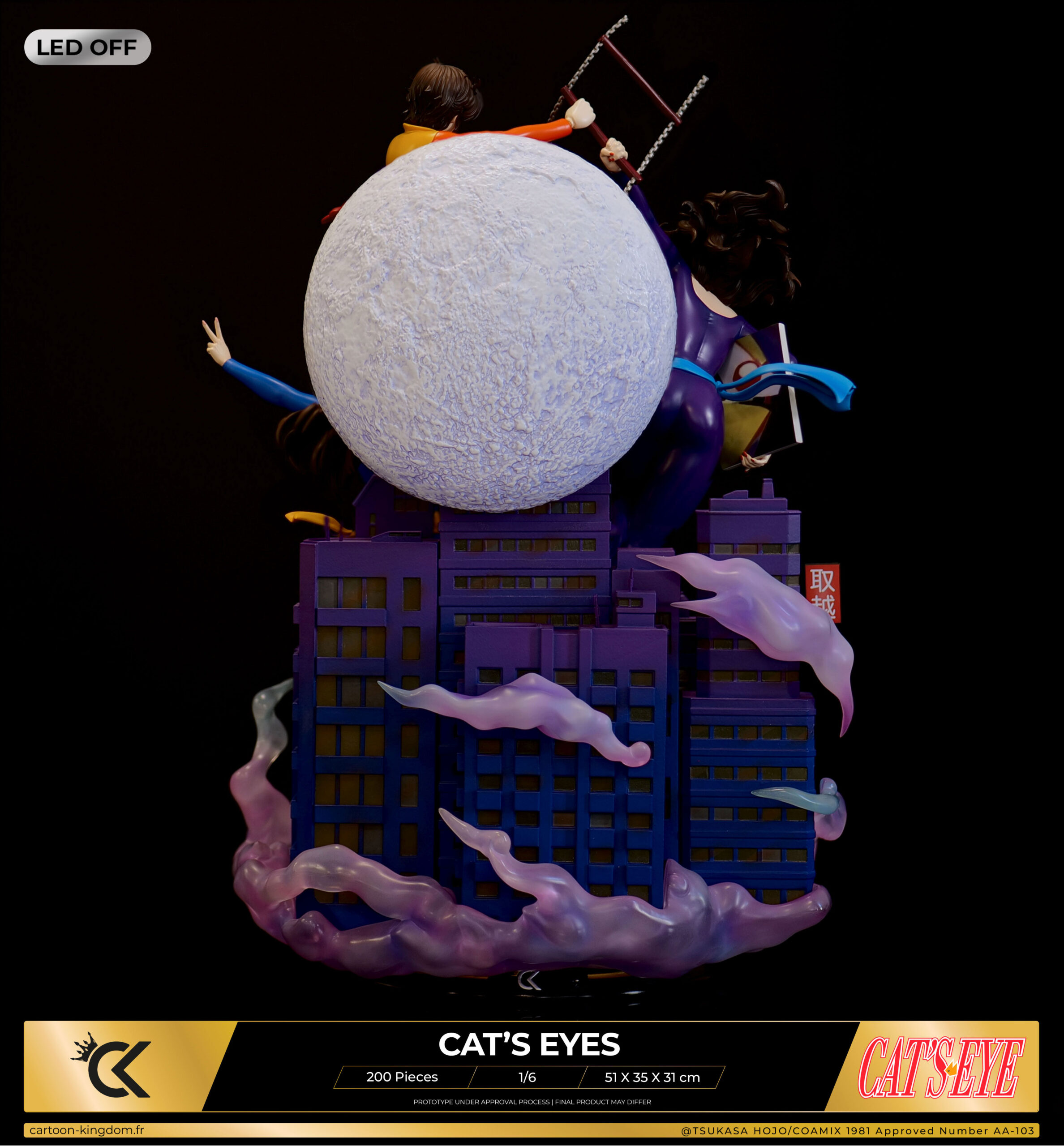 Cat's Eyes Diorama Limited Edition - Cartoon Kingdom - Image 14