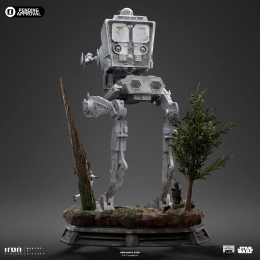 AT-ST and Chewbacca - Star Wars - Demi Art Scale 1/20 - Iron Studios - Image 4