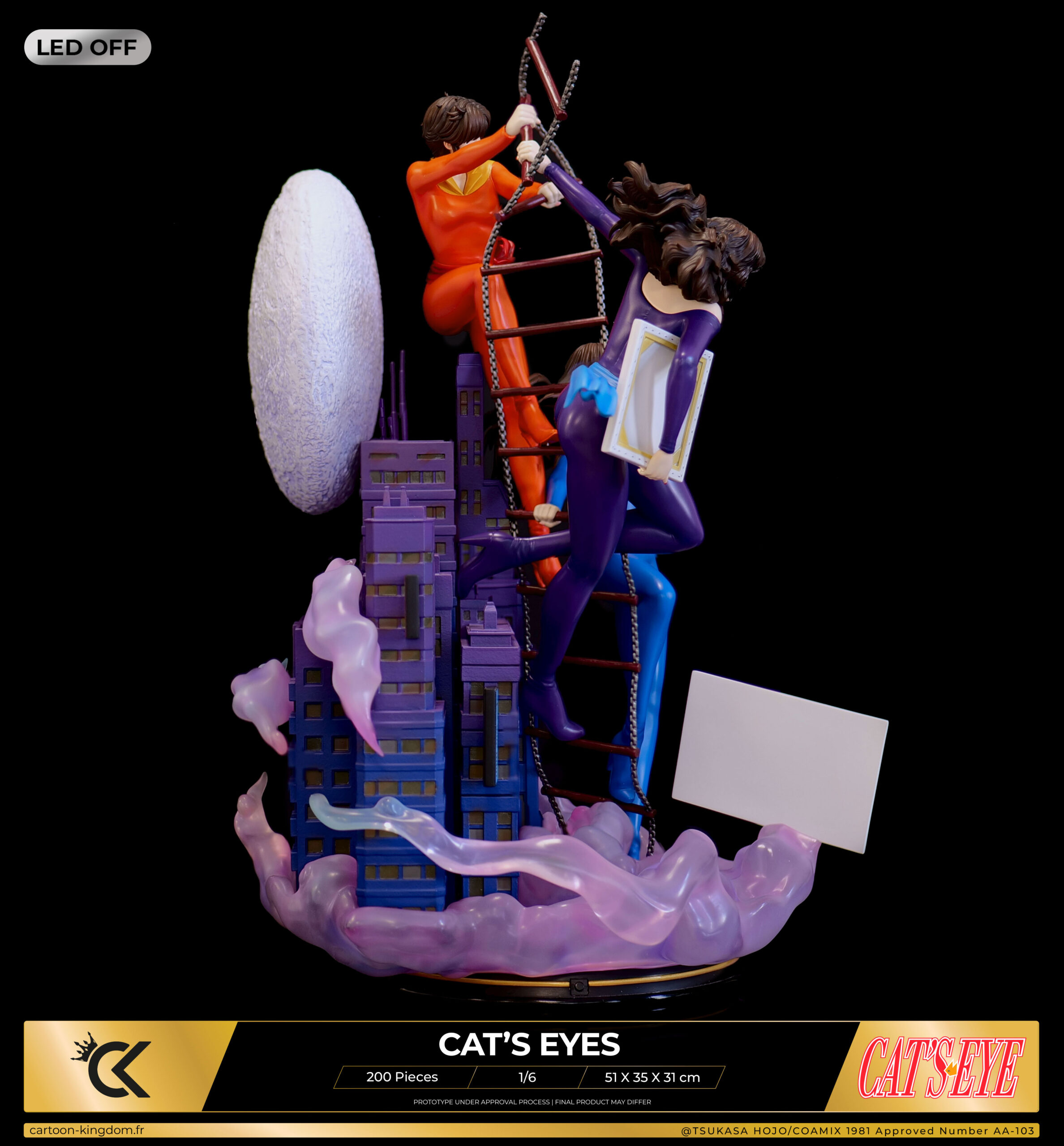 Cat's Eyes Diorama Limited Edition - Cartoon Kingdom - Image 10