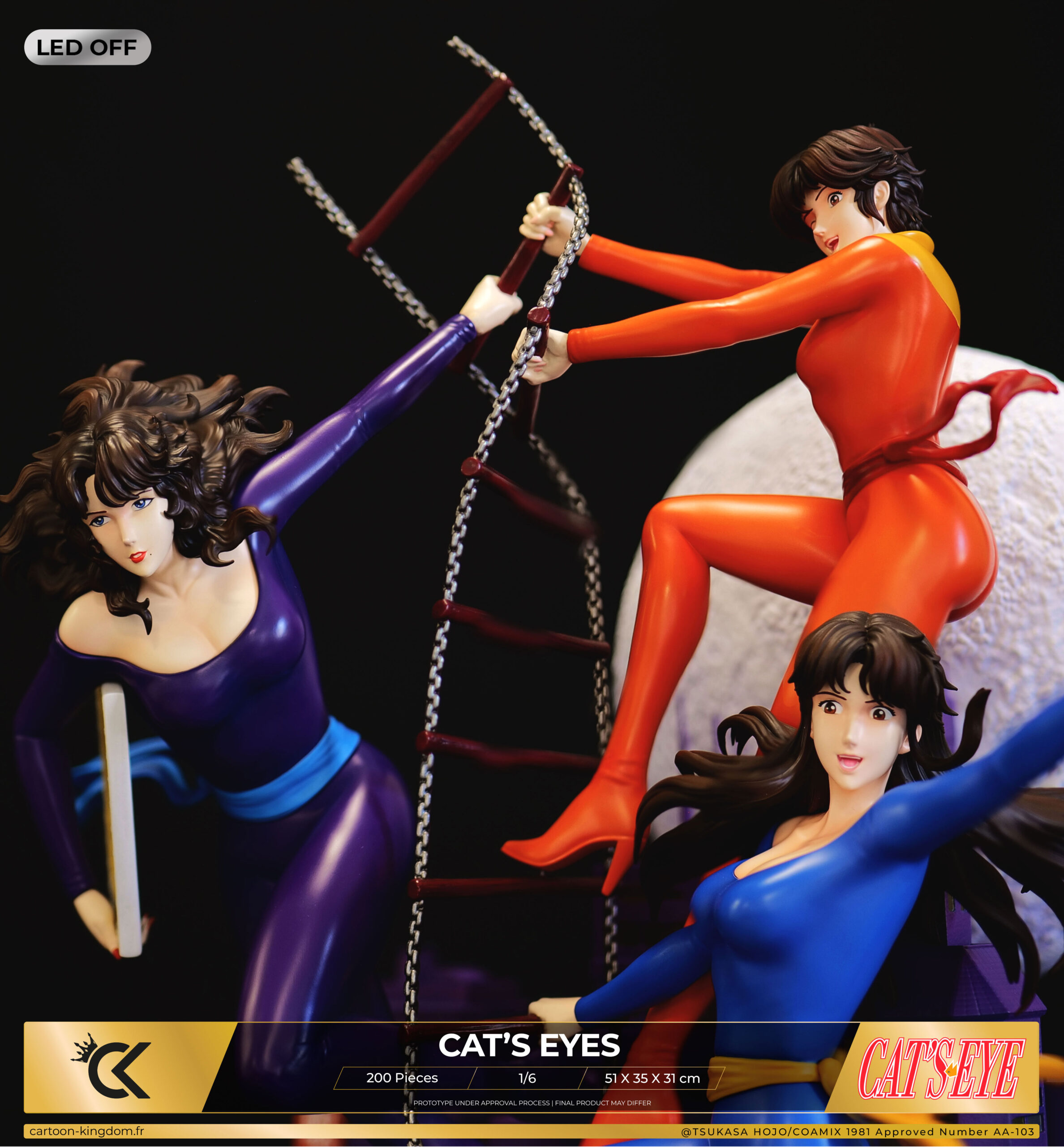 Cat's Eyes Diorama Limited Edition - Cartoon Kingdom - Image 7