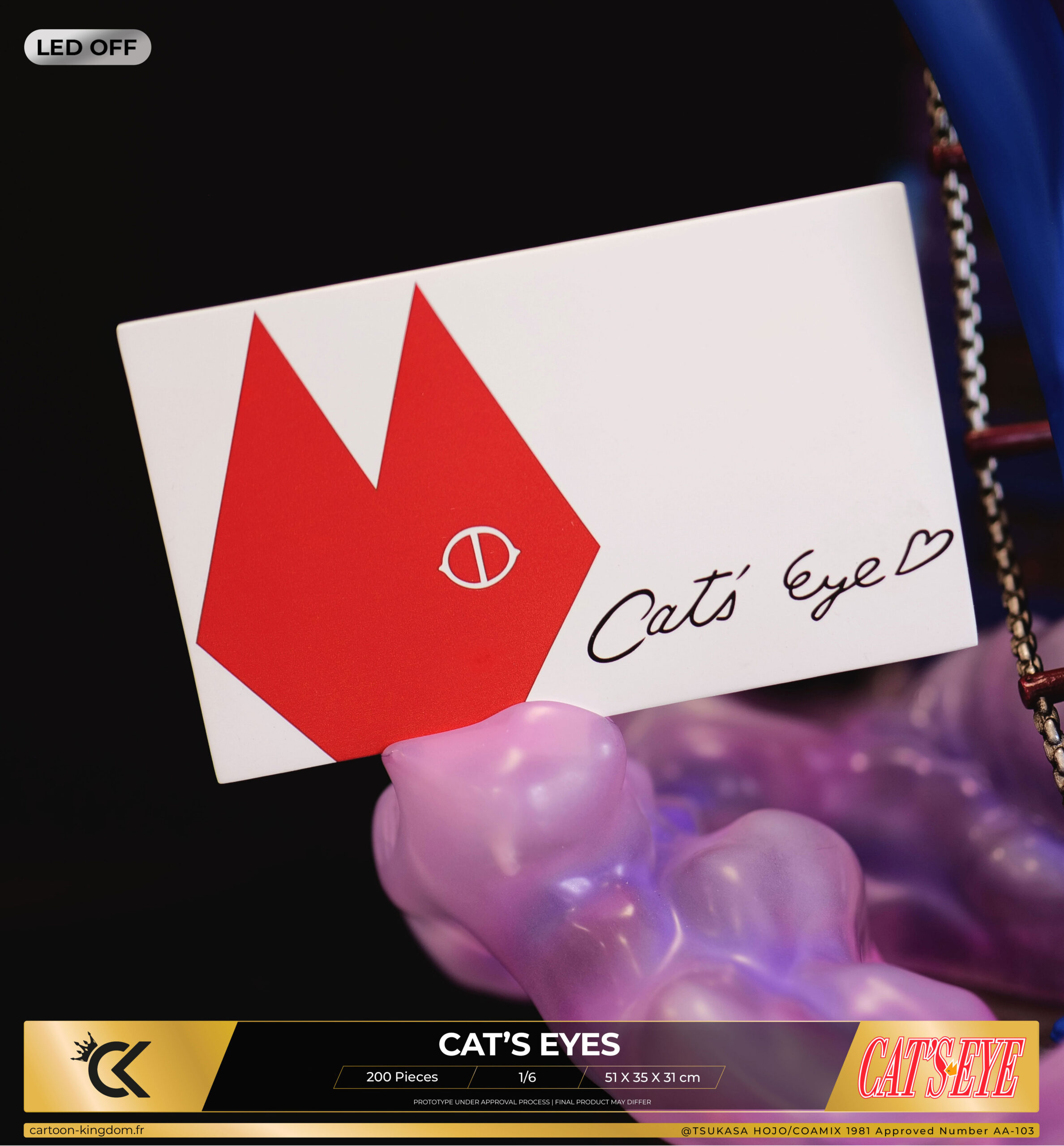 Cat's Eyes Diorama Limited Edition - Cartoon Kingdom - Image 4