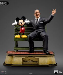 Alternative view of D23 Exclusive Mickey and Walt Disney Art Scale 1/10 - Iron Studios