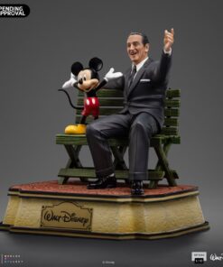 D23 Exclusive Mickey and Walt Disney Art Scale 1/10 - Iron Studios - Image 8