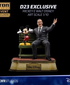 D23 Exclusive Mickey and Walt Disney Art Scale 1/10 - Iron Studios - Image 5