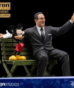 D23 Exclusive Mickey and Walt Disney Art Scale 1/10 - Iron Studios - Image 3