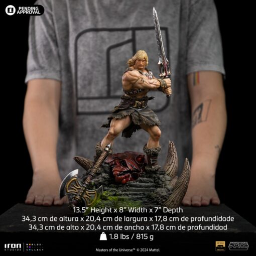 He-Man Unleashed - Masters of the Universe - Art Scale 1/10 - Iron Studios - Image 2