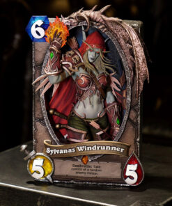 Sylvanas Windrunner 3D Art Frame - Hex Collectibles