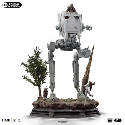 AT-ST and Chewbacca - Star Wars - Demi Art Scale 1/20 - Iron Studios - Image 20