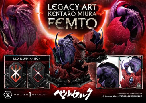 Legacy Art ‘’Kentaro Miura” Berserk Femto Bonus Version - Prime1Studio - Image 22