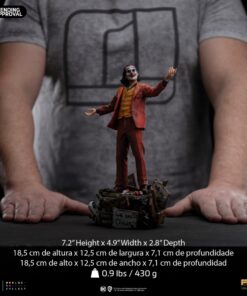 Alternative view of Statue Joker (Arthur Fleck) - Joker - Deluxe Art Scale 1/10 - Iron Studios