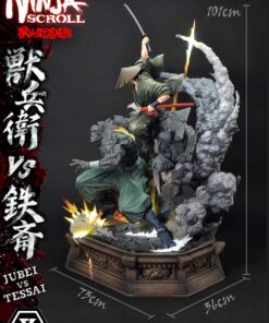 Ultimate Premium Masterline Ninja Scroll Jubei Versus Tessai Deluxe Bonus Version - Prime1Studio - Image 28