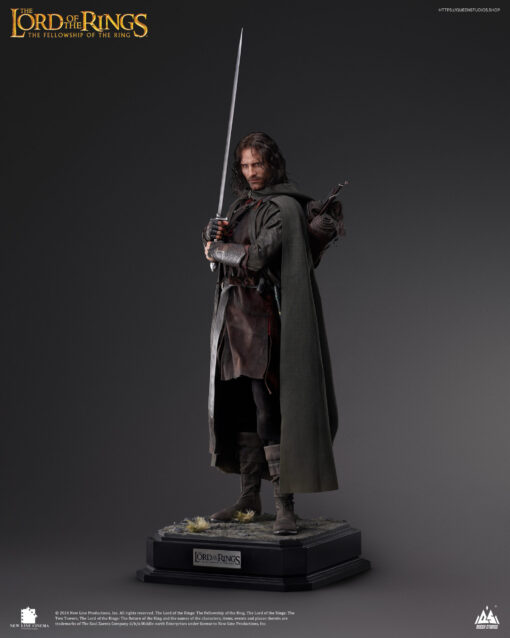 QUEEN STUDIOS - THE LORD OF THE RINGS - ARAGORN 1/3 STATUE