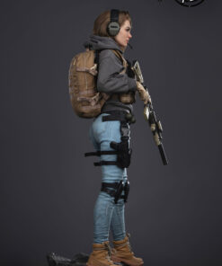 Angel Force 1/3 Scale Full Silicone Action Figure  - MIA - Image 10
