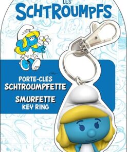 PLASTOY CHIBI SMURFETTE KEYCHAIN