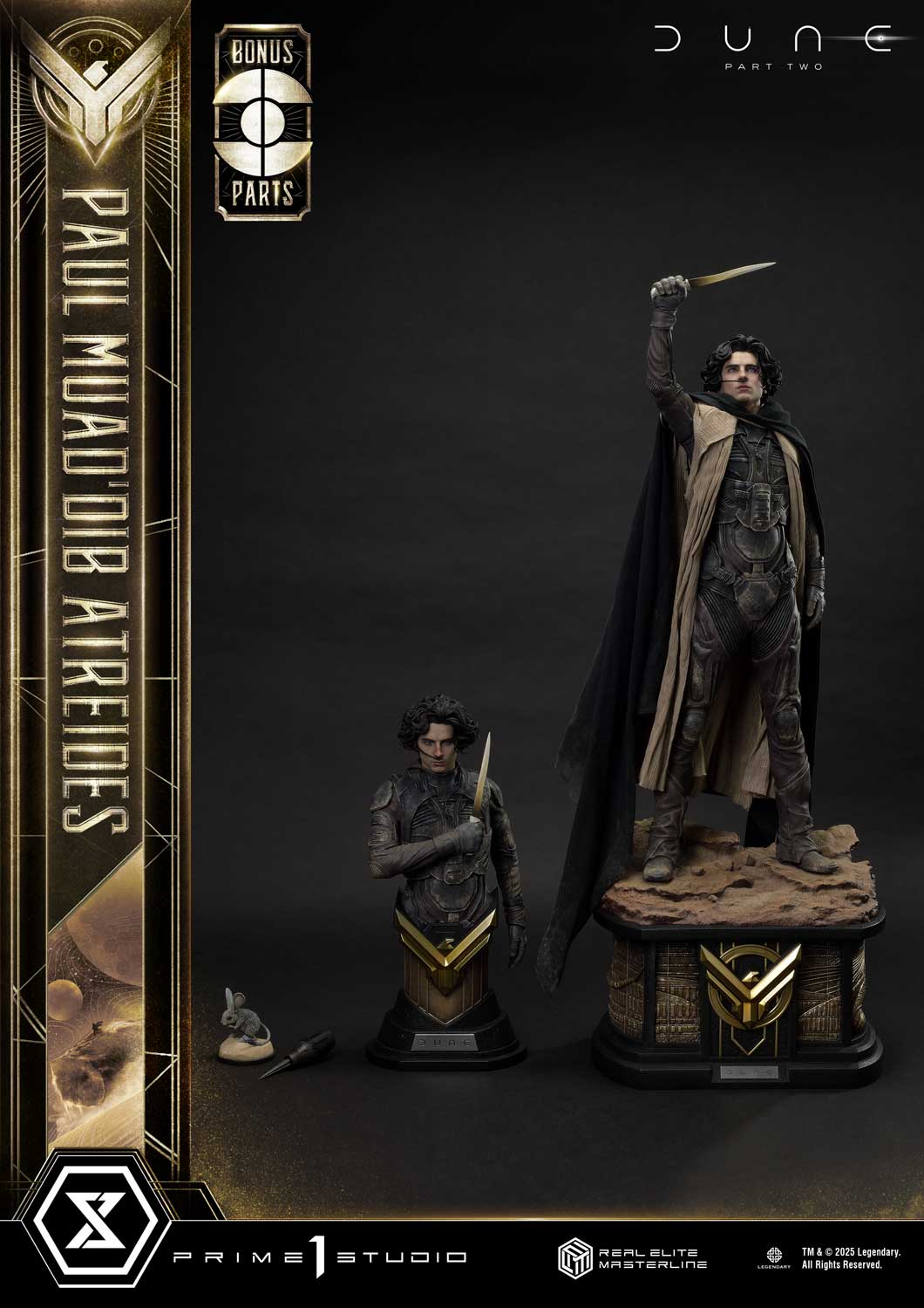 Real Elite Masterline Dune: Part Two (Film) Paul Atreides Ultimate Bonus Version - Prime1Studio - Image 18