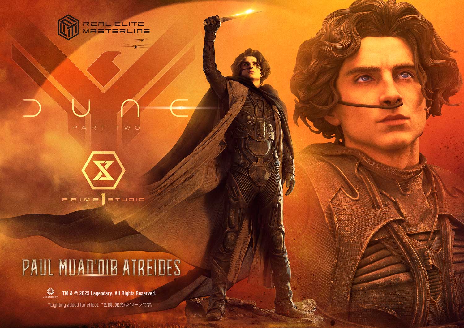 Real Elite Masterline Dune: Part Two (Film) Paul Atreides Ultimate Bonus Version - Prime1Studio - Image 19