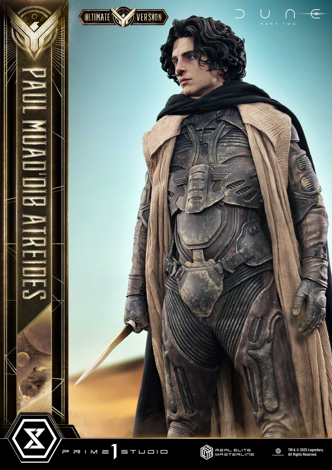 Real Elite Masterline Dune: Part Two (Film) Paul Atreides Ultimate Bonus Version - Prime1Studio - Image 16