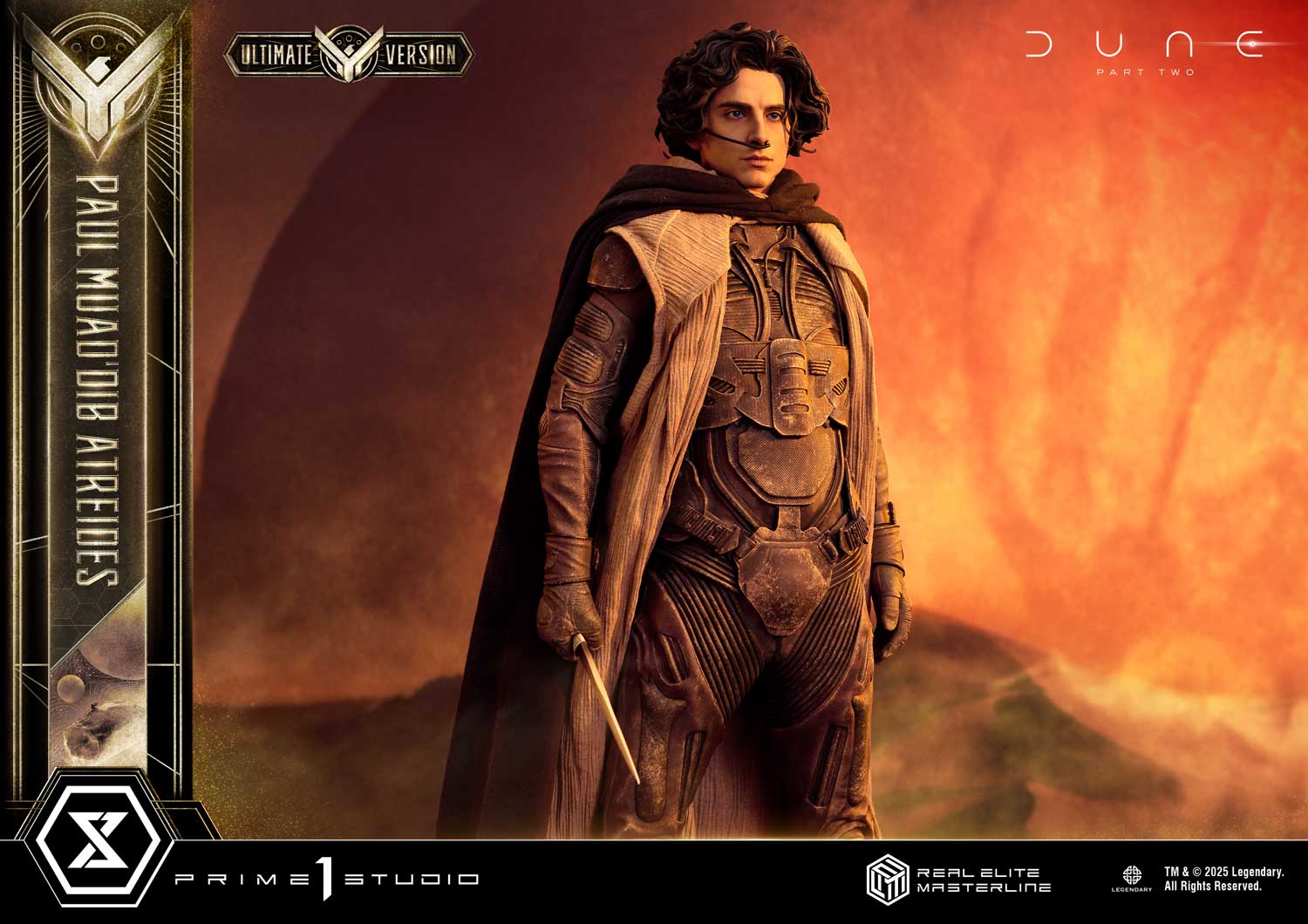 Real Elite Masterline Dune: Part Two (Film) Paul Atreides Ultimate Bonus Version - Prime1Studio - Image 12
