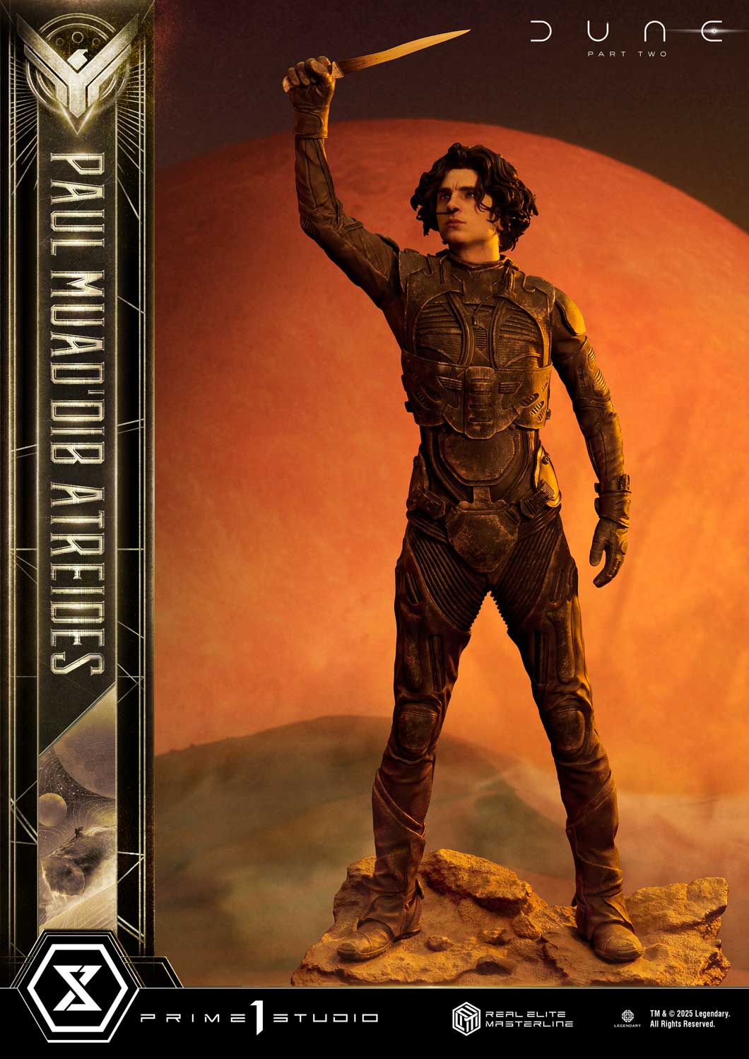 Real Elite Masterline Dune: Part Two (Film) Paul Atreides Ultimate Bonus Version - Prime1Studio - Image 9