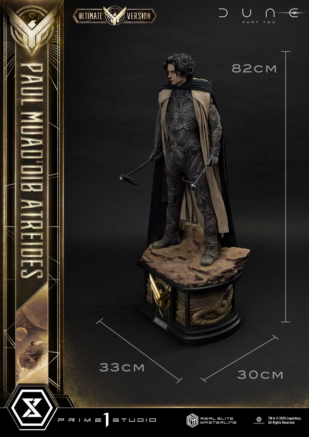 Real Elite Masterline Dune: Part Two (Film) Paul Atreides Ultimate Bonus Version - Prime1Studio - Image 8