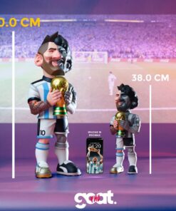GOAT: Messi Vs Maradona Art Toy Statue 70cm by FMC - Funny Model Club - Image 3