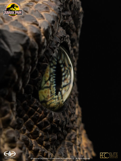 ELITE CREATURE COLLECTIBLES PRESENTS: Jurassic Park Screen-Used Stan Winston Studio Velociraptor Eye Reproduction - Image 2