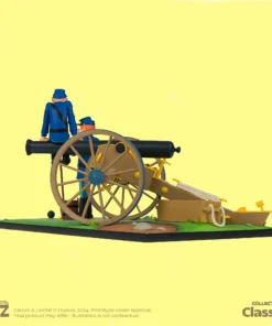 LMZ Collectibles 2024 Bluecoats, Chesterfield, Blutch and the Cannon Collectible Figure - Image 12