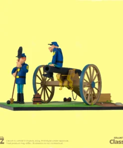LMZ Collectibles 2024 Bluecoats, Chesterfield, Blutch and the Cannon Collectible Figure - Image 11