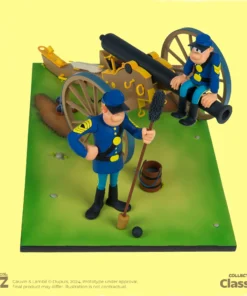 LMZ Collectibles 2024 Bluecoats, Chesterfield, Blutch and the Cannon Collectible Figure - Image 6