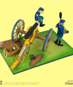 LMZ Collectibles 2024 Bluecoats, Chesterfield, Blutch and the Cannon Collectible Figure - Image 4