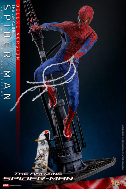 The Amazing Spider-Man (Deluxe Version) Sixth Scale Figure - Hot Toys - Image 6