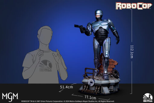Infinity Studio Robocop (1987) - Robocop 1/2 Silicone Statue " Regular Edition " - Image 8