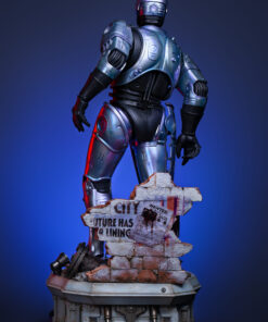 Infinity Studio Robocop (1987) - Robocop 1/2 Silicone Statue " Regular Edition " - Image 9