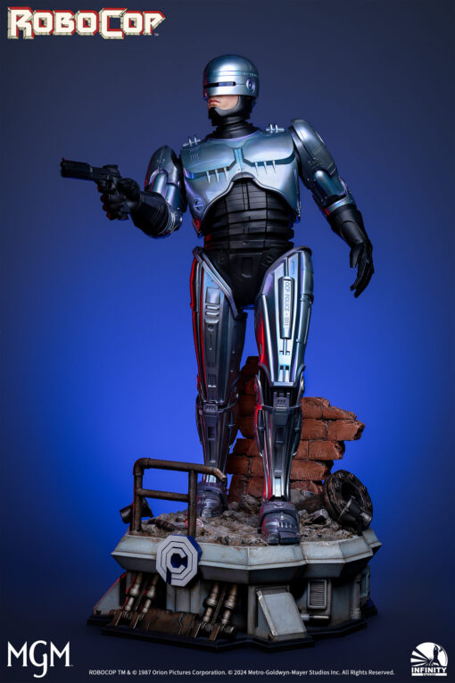 Infinity Studio Robocop (1987) - Robocop 1/2 Silicone Statue " Regular Edition " - Image 10