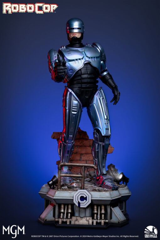 Infinity Studio Robocop (1987) - Robocop 1/2 Silicone Statue " Premium Edition " - Image 8