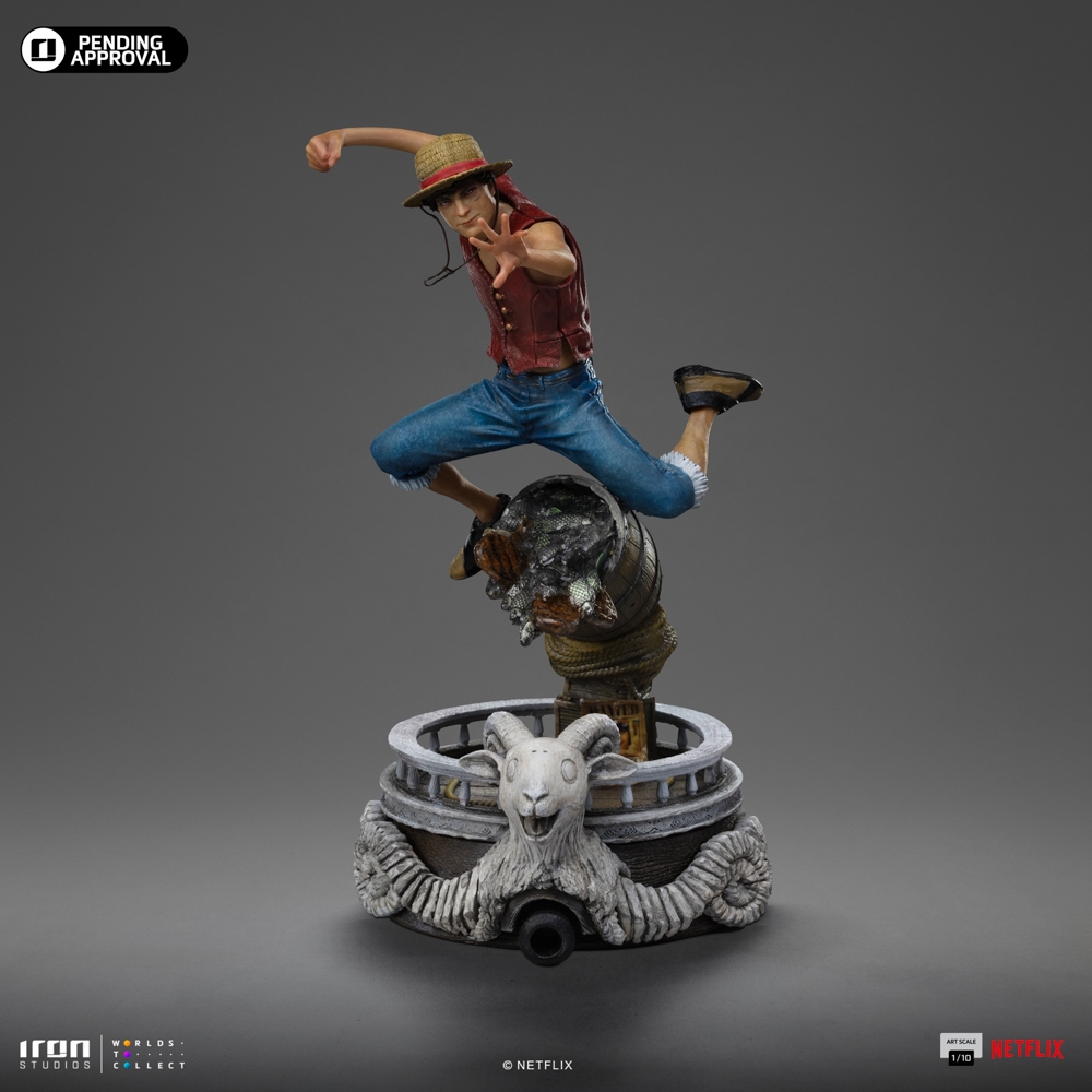 Luffy 1:10 Scale Statue by Iron Studios - Image 3