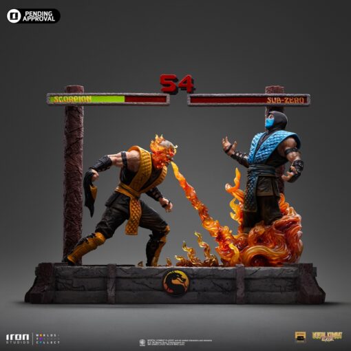 Statue Scorpion Fatality - Mortal Kombat - Art Scale 1/10 - Iron Studios - Image 15