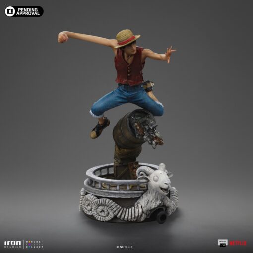 Luffy 1:10 Scale Statue by Iron Studios - Image 4