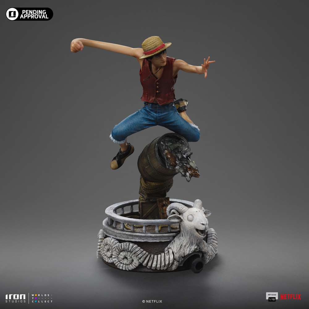 Luffy 1:10 Scale Statue by Iron Studios - Image 4