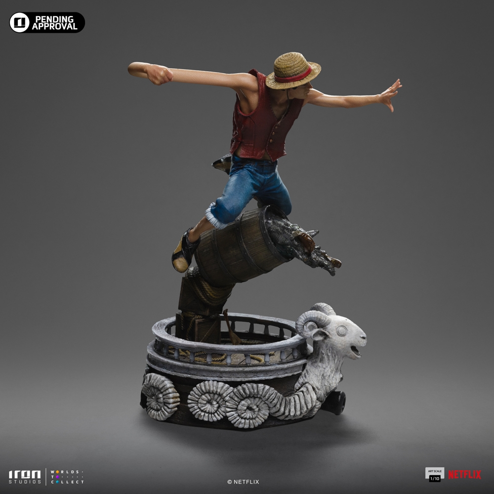 Luffy 1:10 Scale Statue by Iron Studios - Image 5
