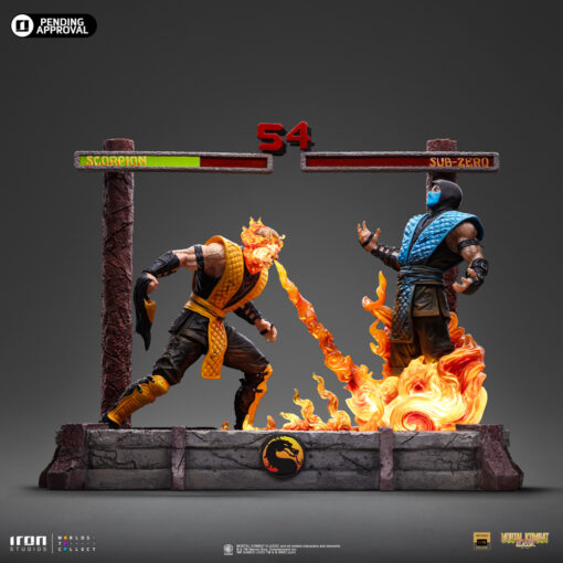 Statue Scorpion Fatality - Mortal Kombat - Art Scale 1/10 - Iron Studios - Image 17